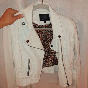 TCEC M Faux Leather Jacket